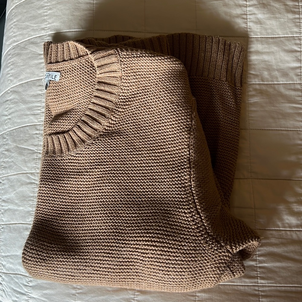Brown Knit Sweater